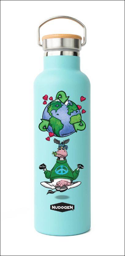 Stainless Steel Water Bottle  Vegan Lover Beyond Cool – Nudogen